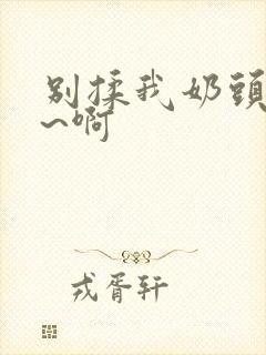 别揉我奶头~嗯~啊