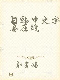 日韩中文字幕人妻在线