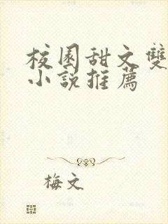 校园甜文双男主小说推荐