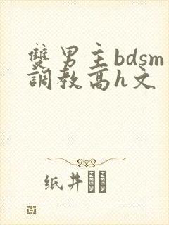 双男主bdsm调教高h文