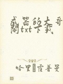 成器的大哥笔趣阁txt下载封面