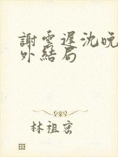 谢云迟沈晚梨番外结局