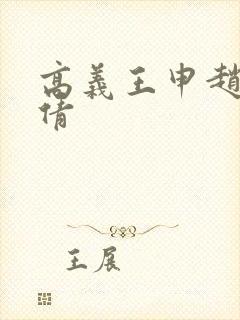 高义王申赵振孙倩