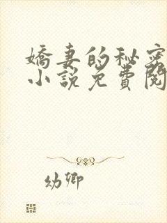 娇妻的秘密陈静小说免费阅读