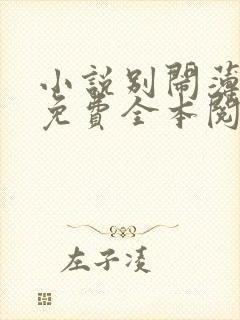 小说别闹薄先生免费全本阅读
