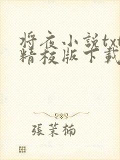 将夜小说txt精校版下载