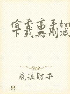 偷香高手txt下载无删减