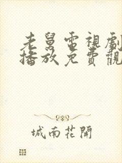 老舅电视剧在线播放免费观看全集封面