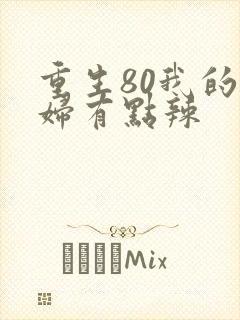 重生80我的媳妇有点辣