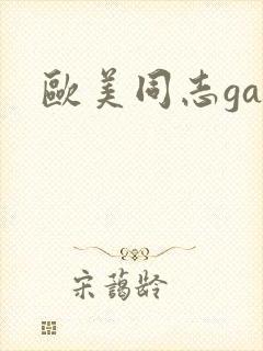 欧美同志gay
