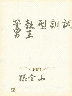 管教型训诫文双男主