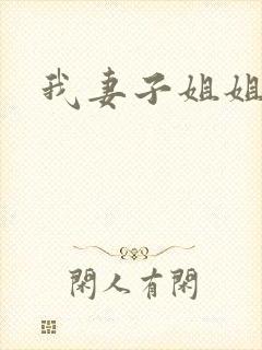 我妻子姐姐3