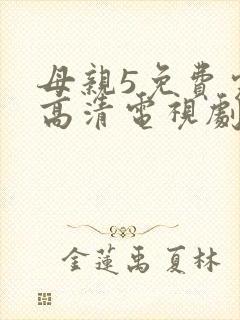 母亲5免费完整高清电视剧在线看中文