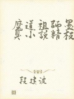 魔道祖师墨香铜臭小说精校版全集txt