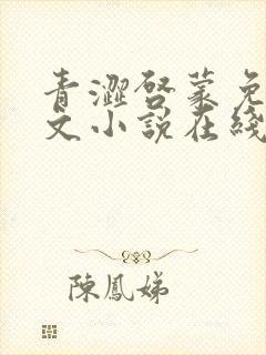 青涩启蒙免费全文小说在线阅读
