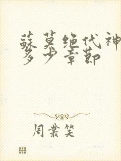 苏莫绝代神主共多少章节