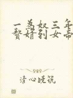 一为奴三年,从赘婿到女帝宠臣