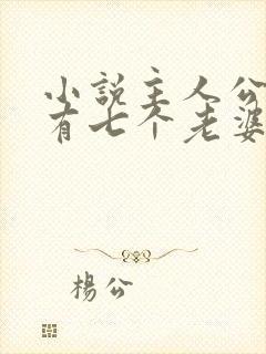 小说主人公林尘有七个老婆