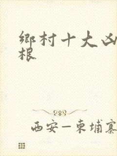 乡村十大凶器龙根