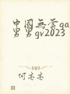 中国无套gay男男gv2023