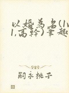 以婚为名(1v1,高干)笔趣阁
