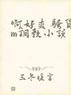 啊好爽 骚货sm调教小说