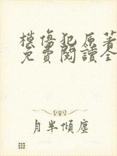 模仿犯原著小说免费阅读全文封面