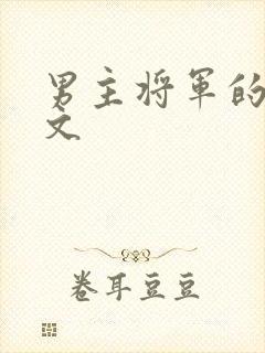 男主将军的古言文封面