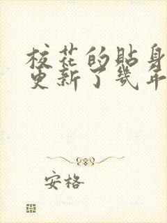 校花的贴身高手更新了几年