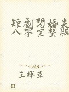 短剧闪婚夫妇在八零完整版