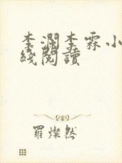 李澜李霖小说在线阅读