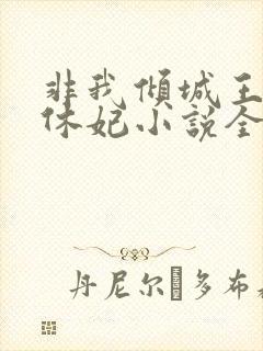 非我倾城王爷要休妃小说全文免费阅读