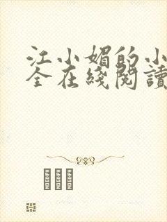 江小媚的小说大全在线阅读