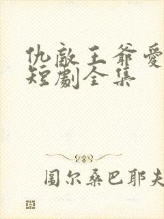 仇敌王爷爱上我短剧全集