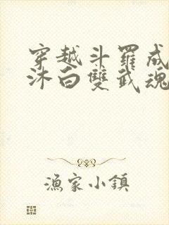 穿越斗罗成为戴沐白双武魂的小说