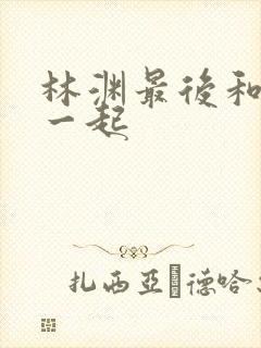 林渊最后和谁在一起封面