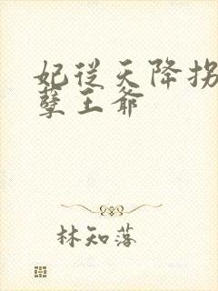妃从天降拐个妖孽王爷