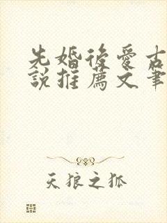 先婚后爱古言小说推荐文笔好高质量