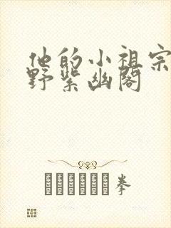 他的小祖宗甜又野紫幽阁封面