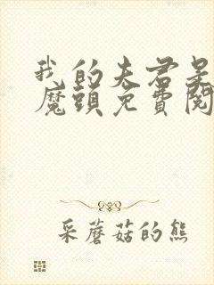 我的夫君是灭世魔头免费阅读