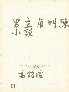 男主角叫陈墨的小说