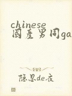 chinese国产男同gaygay网站