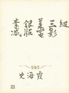 李银美三级无删减版电影封面