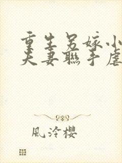 重生另嫁小叔 夫妻联手虐渣