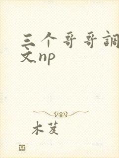 三个哥哥调教h文np