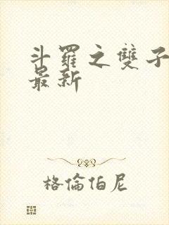 斗罗之双子斗罗最新