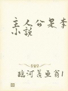 主人公是李耀的小说封面