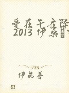 爱在午夜降临前 2013 伊桑·霍克