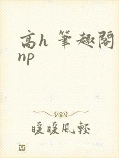 高h 笔趣阁 np