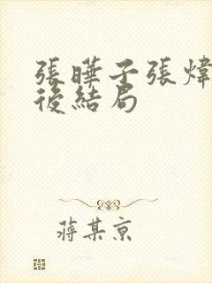 张晔子张炜迅最后结局